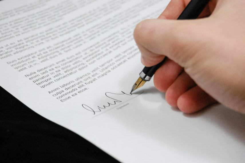 Handtekening veranderen